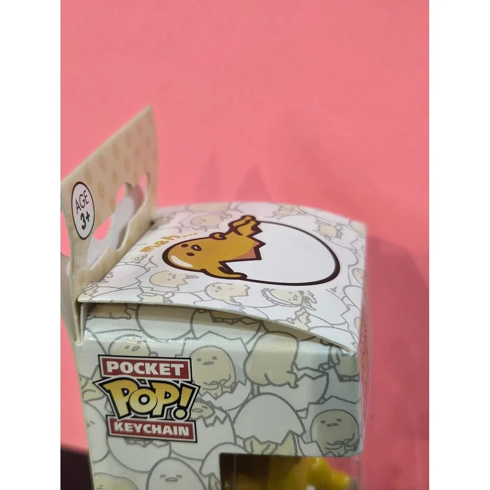 Funko x Sanrio Pocket Pop! Keychain Gudetama The Lazy Egg - Kawaii Bag Charm